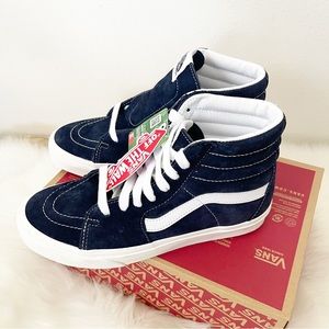 VANS Sk8-Hi Pig Suede Parisian Night BRAND NEW